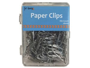 Bulk EC357 180 Count Silver Paper Clips