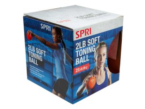 Bulk HX476 Spri 2lb Soft Toning Weight Ball