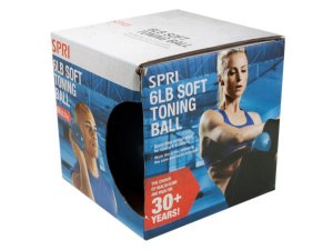 Bulk HX477 Spri 6lb Soft Toning Weight Ball