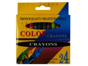 Bulk GR321 24 Piece Crayons