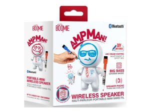 Bulk EN549 Ampman Dry Erase Diy White Bluetooth Speaker