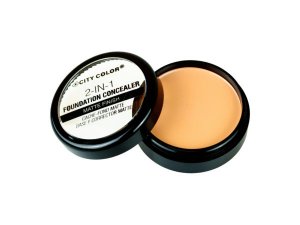 Bulk MK171 2-in-1 Foundation Concealer Dark Tones In Countertop Displa