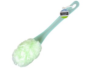 Bulk GR291 Long Handle Loofah Shower Scrubber