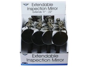 Bulk OP957 Extendable Adjustable Mirror In Pdq