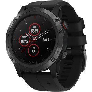 Garmin 010-01989-00 Fenix 5x Plus Saph Blk