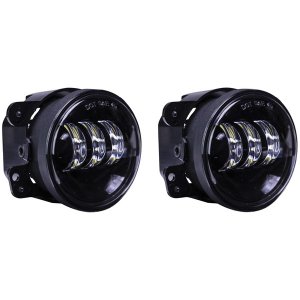 Heise HE-JWBFL01 4in Rnd 6 Led Foglght Blk