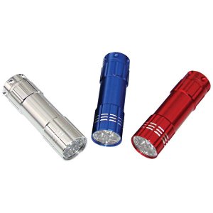 Dorcy 41-3246 9led Alum Flashlight 3pk