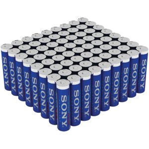 Sony RA28019 Stamina Plus Alkaline Bulk Batteries (aa; 72 Pk) Sobsaa72