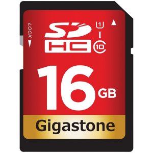 Gigastone RA48849 Prime Series Sdhc Card (16gb) Gigssdhc16gbr