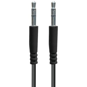 Iessentials RA20405 3.5mm Auxiliary Cable44; 3.3ft Ieauxbk