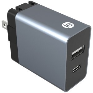 Iessentials IEN-AC31A1C-WT 3.4a Usb A  C Wall Chrg