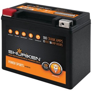 Shuriken SK-BTX12-BS 180 Crnk Amps 10amp Hrs