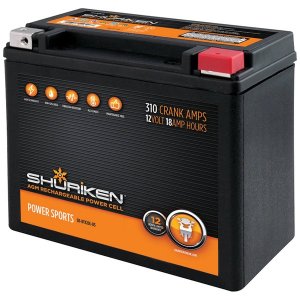 Shuriken SK-BTX20L-BS 310 Crnk Amps 18amp Hrs