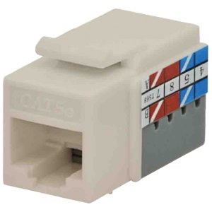 Datacomm 20-3425-LA-10 10pk Cat 5e Jack Lt Almnd