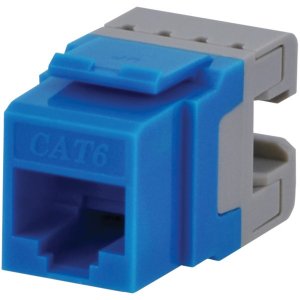 Datacomm 20-3426-BL-10 10pk Cat 6 Jack Blu