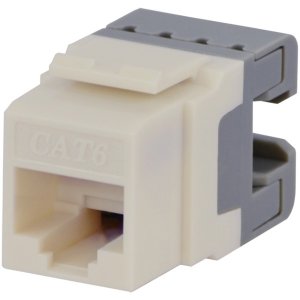 Datacomm 20-3426-LA-10 10pk Cat 6 Jack Lt Almnd