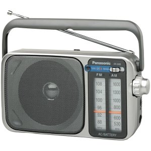 Panasonic RF-2400 Amfm Acdc Radio Slv