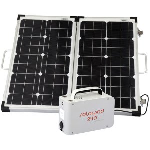 Solpro 03-SP240-06-12V60W 110v Solarpod 240 Kit