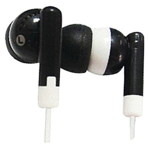 Supersonic IQ-101 BLACK Dgtl Stereo Earphns Blk