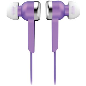 Supersonic IQ-113 PURPLE Dgtl Stereo Earphn Pur