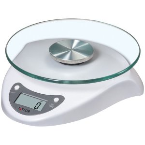 Taylor 3831W Wht 6.5lb Digital Food Scale