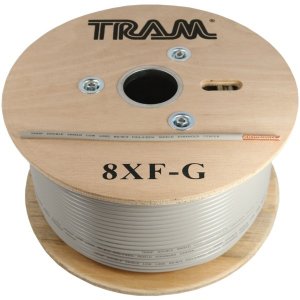 Tram 8XF-G 500ft Dbl Shld Coax Cbl