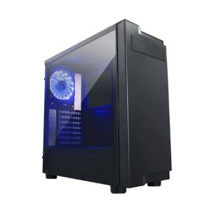 Apevia X-INFINITY-BL X-infinity-bl No Power Supply Atx Mid Tower W Sid