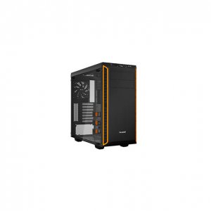 Be BGW20 Pure Base 600 No Power Supply Atx Mid Tower W Window (orange)