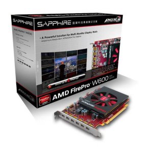 Amd 100-505968 Firepro W600 2gb Gddr5 6mini Displayports Pci-express V