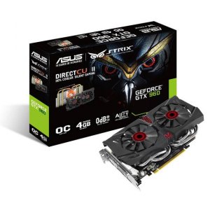 Asus STRIX-GTX960-DC2OC-4GD5 Nvidia Geforce Gtx 960 Oc 4gb Gddr5 Dvihd