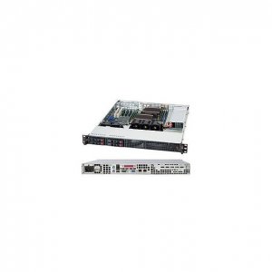 Supermicro CSE-111TQ-600CB 1u Rackmount Server Chassis With 600w Psu