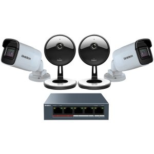 Uniden UC4202 4 1080p Sec Cam 5 Prt Poe