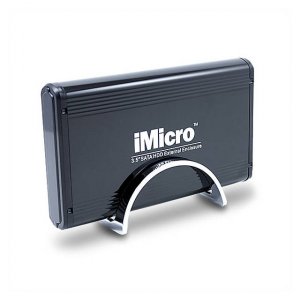 Imicro IM35SATABK Imicro  3.5 Inch Sata To Usb 2.0 External Hard Drive