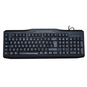 Imicro KB-US9851S Imicro Usb Wired 108-key Spanish Keyboard - Black