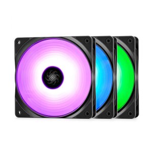 Deepcool RF 120 (3 IN 1) Rf 120 (3 In 1) 120mm Rgb Led Case Fan (3 Pac