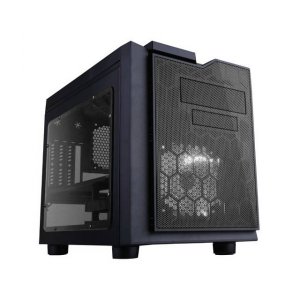 Apevia X-QPACK3-CL X-qpack3 No Power Supply Microatx Case  (blackclear