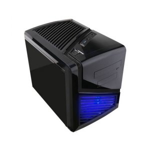 Apevia X-QBER-NW-BK X-qber-nw-bk No Power Supply Microatx Case (black)