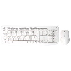 Bornd M610 WHITE M610 Wireless Keyboard And Mouse Combo - White