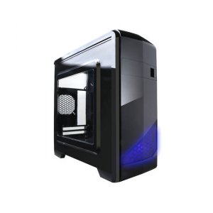 Apevia X-QTIS-BK X-qtis No Power Supply Microatx Case (black)