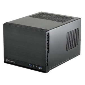 Silverstone SG13B Case  Mitx No Ps 00(1) Usb 3.0 Black Retail