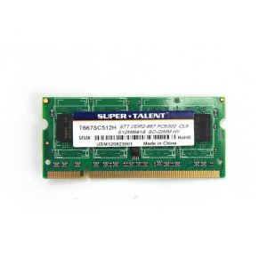 Super T667SC512H(SZ) 512mb Ddr2-667 Sodimm Notebook Memory