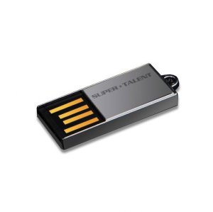 Super STU8GPCN Pico-c 8gb Nickel Plated Usb 2.0 Flash Drive