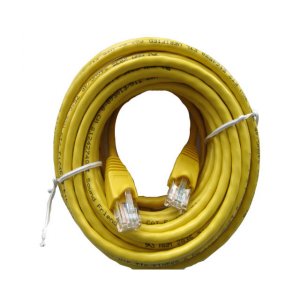 Imicro UTP-4P5E-25YEL Imicro Utp-4p5e-25yel 25ft Cat5e Cable (yellow)