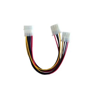 Imicro POW-ADT-4PY Imicro 12-inch 4pin Molex Male To Dual Female Split