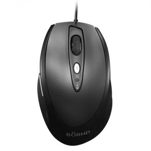 Bornd J70 BK J70 Wired Usb Optical Full-size Mouse (black)