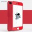 Pivoful I7TGR Piv- Iphone7 3d Tempered Glass Film (red)