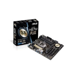 Asus H97M-PLUS H97m-plus Lga1150 Intel H97 Ddr3 Quad Crossfirex Sata3u