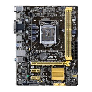 Asus H81M-A/C/SI H81m-acsi Lga1150 Intel H81 Ddr3 Sata3usb3.0 Agbe Mic