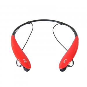 Bluetooth SPORTS-BLUETOOTH-RED Reg; Wireless Headphones And Mic-red