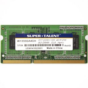 Super W1333SA4GH Ddr3-1333 Sodimm 4gb512mx8 Cl9 Hynix Chip Notebook Me